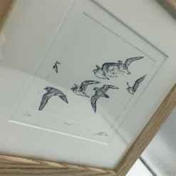 Rush - Handmade Drypoint Print (1/10) by Jenny Davies