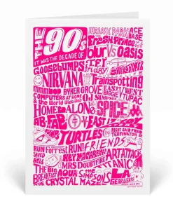 1990s Greeting Card | Nostalgic Design | Art & Soul