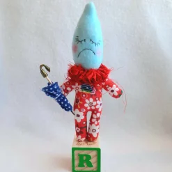 Sad Raindrop Ornament