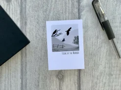 Scene of the Murder Crow Sticker
