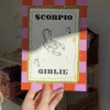 Scorpio Girlie Print A5