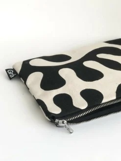 Seaweed Print Zip Pouch