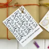Set of Four Seed Card Gift Tags - Football Design