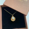 Shell and Pearl Necklace