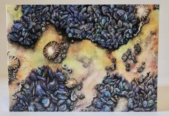 Shoreline Mosaic - Greetings Card