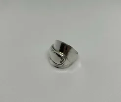 Simple Swirl Full Spoon Ring