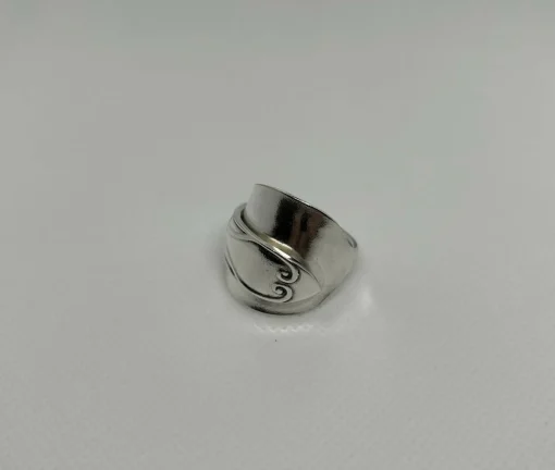 Simple Swirl Full Spoon Ring