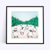 Ski Ewe Later | Fun Sheep Art | Art & Soul