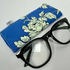 Slip In Glasses Case - Colbalt Blue Floral