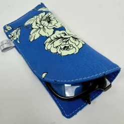 Slip In Glasses Case - Colbalt Blue Floral