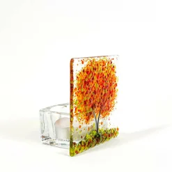 Small Autumn Tree Tea Light