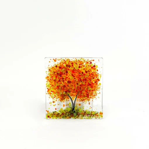 Small Autumn Tree Tea Light