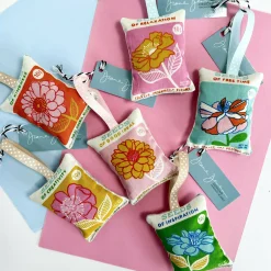 Small Hanging Lavender Floral Bags