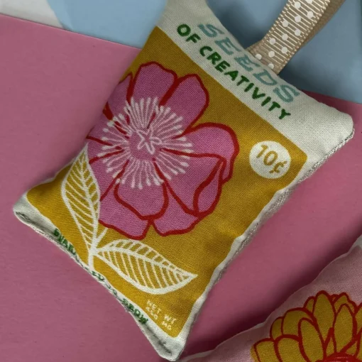 Small Hanging Lavender Floral Bags