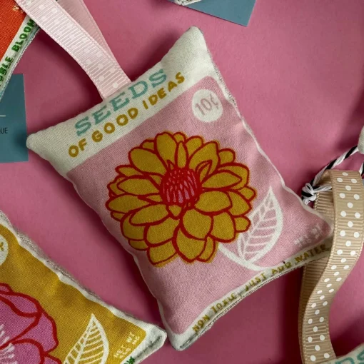 Small Hanging Lavender Floral Bags