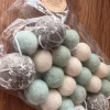 Snowflake Feltball Garland