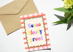 So Bloody Proud Card