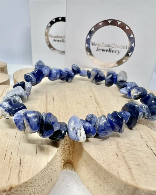 Sodalite Chip Bracelet