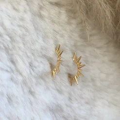 Spike Hoop Earrings