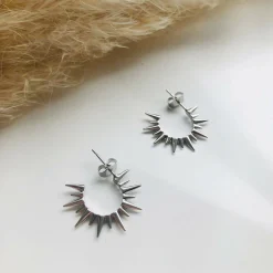 Spike Hoop Earrings