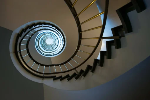 Spiral stairs (A4 frame)