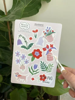 Spring Sticker Sheet