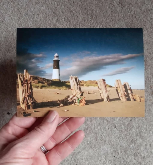 Spurn Point Lighthouse - card