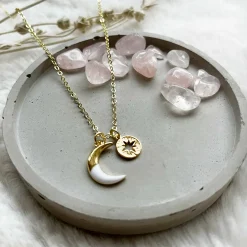 Star And Crescent Necklace
