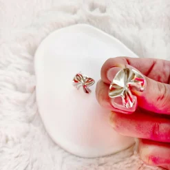 Statement Liquid Stud Earrings