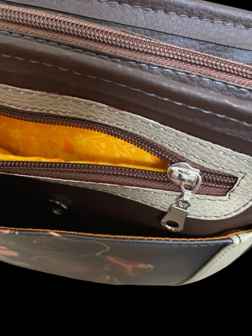 STEAMPUNK DOG CROSSBODY BAG