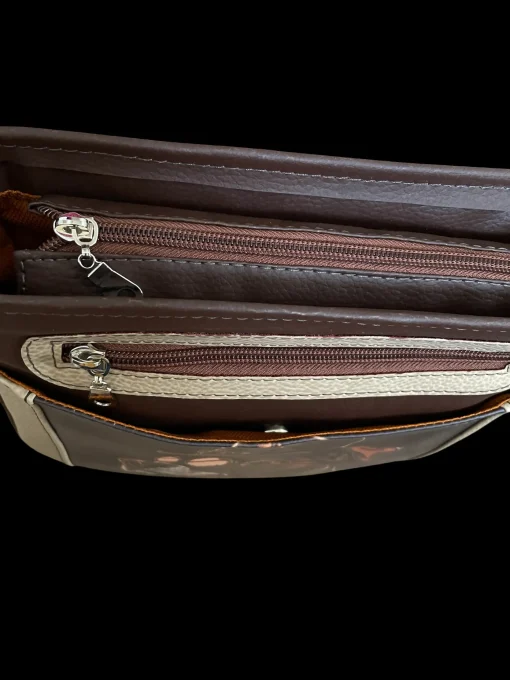 STEAMPUNK DOG CROSSBODY BAG