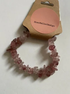 Strawberry Quartz Bracelet