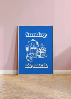 Stylish Sunday Brunch Print for Your Kitchen | Art & Soul
