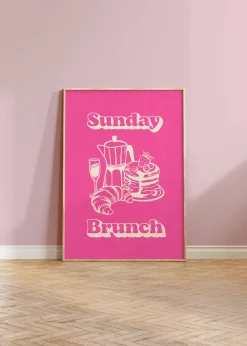 Stylish Sunday Brunch Print for Your Kitchen | Art & Soul