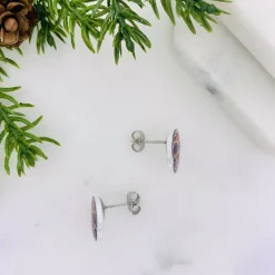 Sugar Skull Stud Earrings