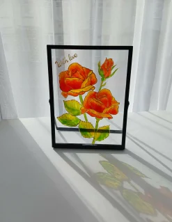 Suncatcher, Peach Rose