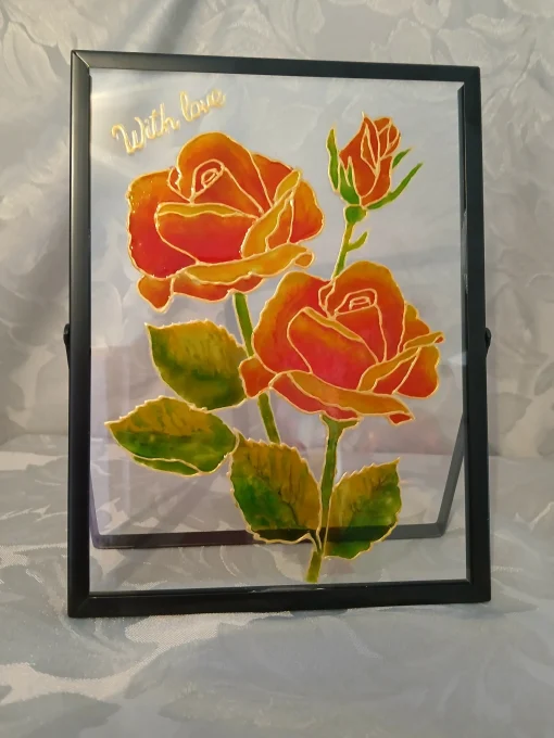 Suncatcher, Peach Rose