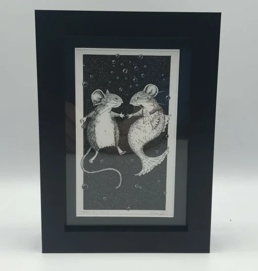 Take My Hand - Framed Limited Edition Giclee Print by Jenny Davies