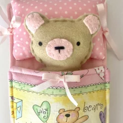 Ted in a bed