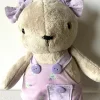 Teddy with Lilac Dress