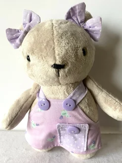 Teddy with Lilac Dress