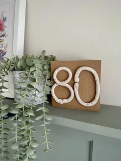 80th Birthday Card