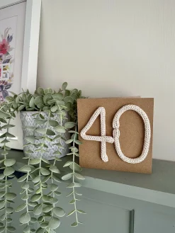 40th Birthday Card
