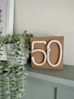 50th Birthday Card