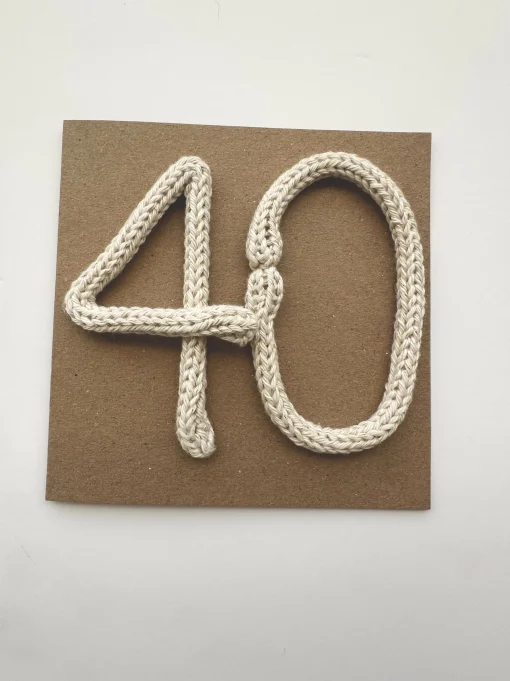 40th Birthday Card