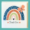 Thank you card - Rainbow
