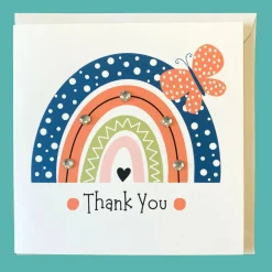 Thank you card - Rainbow