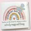 Thank you card-- Teachers are magic