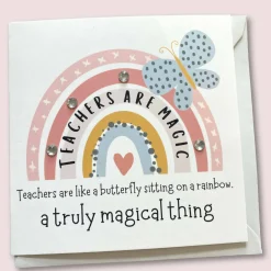 Thank you card-- Teachers are magic