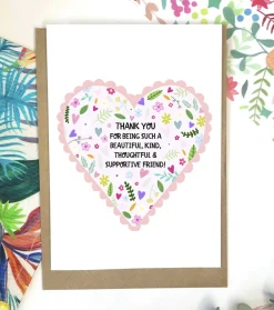 Thank You Friendship Card